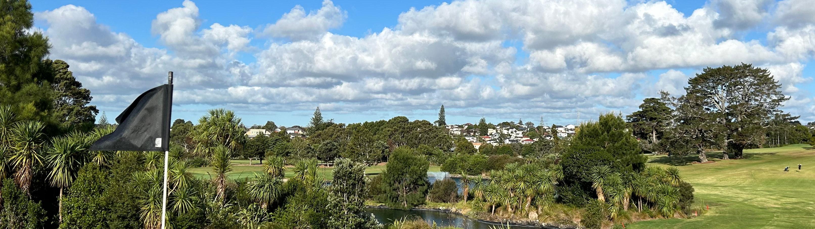 Golfen mitten in der Millionenstadt - in Neuseeland